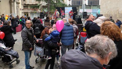 L'acte s'ha celebrat durant tot el matí al Pati de les Comèdies.