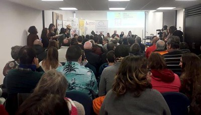 Lectura del manifest amb motiu del Dia Internacional de les Persones amb Discapacitat.