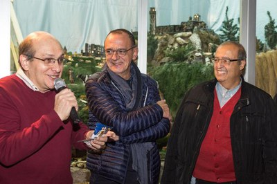 Inauguració del pessebre del Col·lectiu Cultural de Cappont.