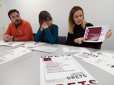 La nova Oficina de Drets Humans de Lleida obrirà a mitjans de gener, els dijous a la tarda, a l'edifici de Mercolleida.
