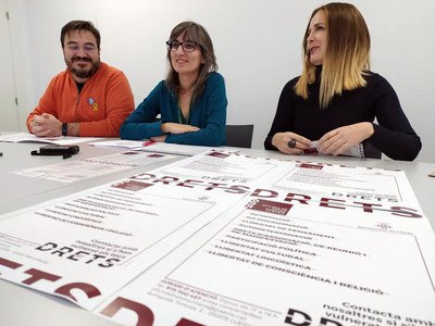 La Paeria ha presentat l'Oficina de Drets Humans de Lleida.