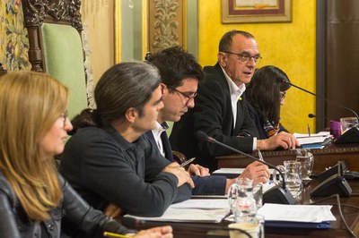 Una intervenció del paer en cap durant la Junta General de l'EMU.