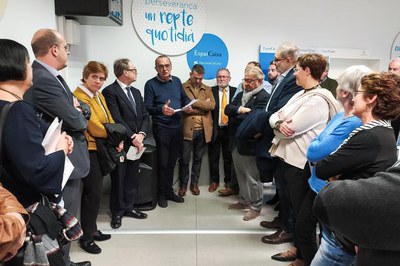 La col·laboració per a la nova Ciberaula del Secà s’emmarca dins el programa de Persones Grans de “La Caixa” que l’entitat desenvolupa amb l’Ajuntame….