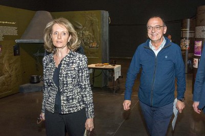 La consellera i el paer en cap, aquest tarda al Museu de Lleida.