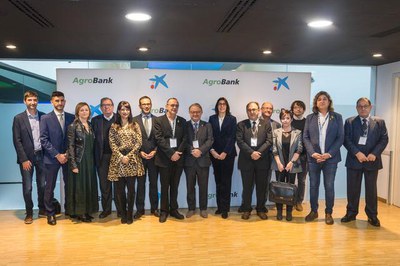 Foto de grup dels assistents a la jornada.