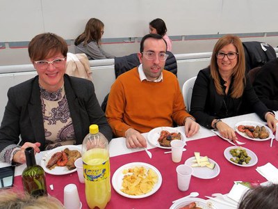 La tinent d'alcalde Anna Campos i els regidors Ángeles Ribes i Xavi Palau han assistit a l'acte.