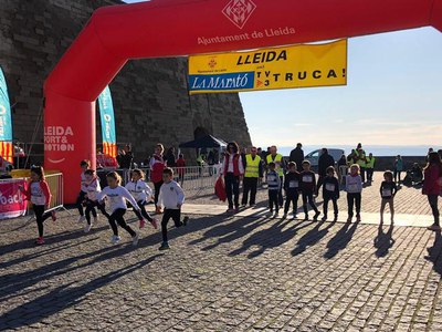La Pujada a la Seu Vella també inclou curses infantils i una caminada popular.