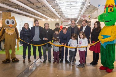 El moment de la inauguració del Saló.