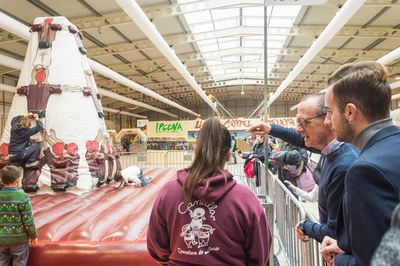 Els més menuts s'han divertit al Cucalòcum.