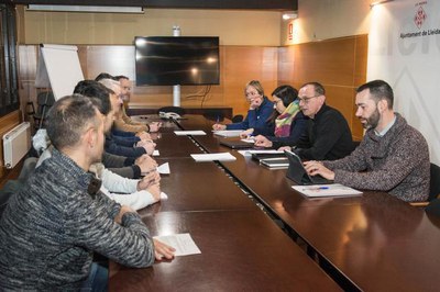 El paer en cap ha mantingut aquest matí una trobada amb els representants d'Asigull.