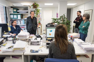 La Regidoria de Drets Civils de la Paeria treballa els temes de Memòria Històrica, entre altres..