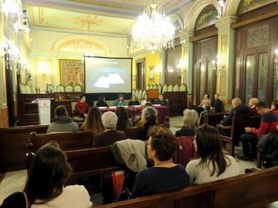 La presentació ha tingut lloc al Saló de Sessions.