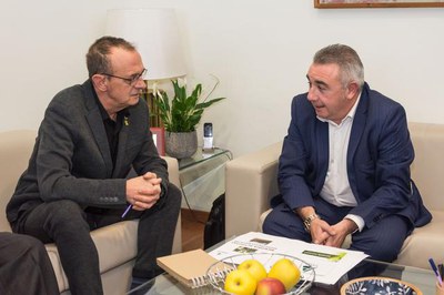 La Paeria treballarà conjuntament amb ASAJA per estrènyer les vies de col·laboració.