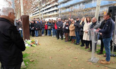 L'alcalde ha anunciat l'homenatge de la ciutat a Neus Català, que tindrà un carrer dedicat abans de la primavera.