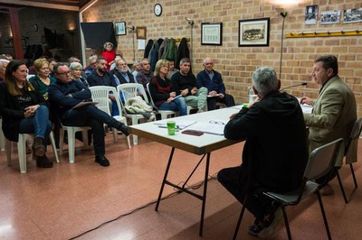 La reunió ha tingut lloc al local social de Butsènit.