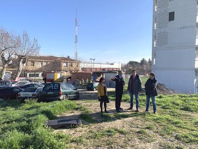 La Paeria ha cedit una quinzena de vehicles als bombers.