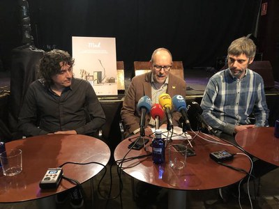 El tinent d'alcalde i regidor de Ciutat i Cultura, Jaume Rutllant, ha presidit la presentació de la 14a edició del MUD.