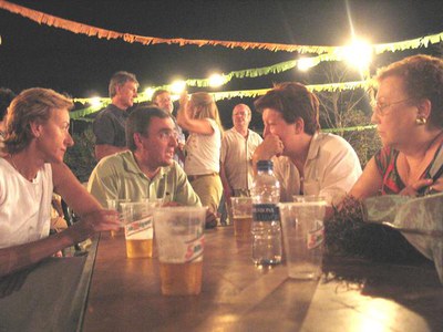 Àngel Ros ha participat en la revetlla de Festa Major de Torres de Sanui.