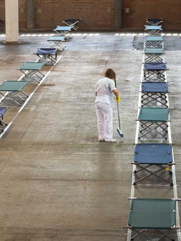 Avui s'ha posat a punt l'espai, que substitueix al del pavelló Agnès Gregori