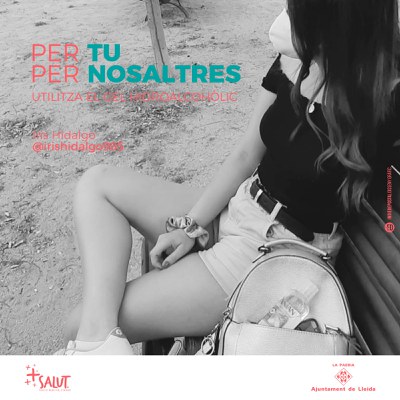 Joves amb notorietat a xarxes socials sensibilitzen sobre la neteja de les mans l’ús del gel hidroalcohòlic.