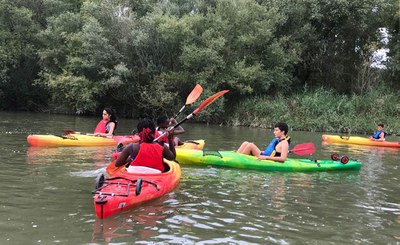 Una vuitantena de joves han participat en les activitats d'Esport i Natura de l'Agenda Jove.
