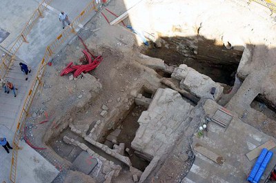 El Portal de Magdalena, al carrer de Pi i Margall.