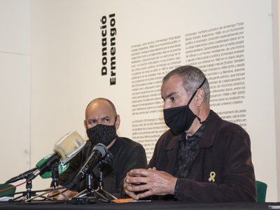 L’humorista gràfic i il·lustrador Armengol Tolsà, conegut artísticament com Ermengol, ha fet donació de la seva obra a l’Ajuntament de Lleida.