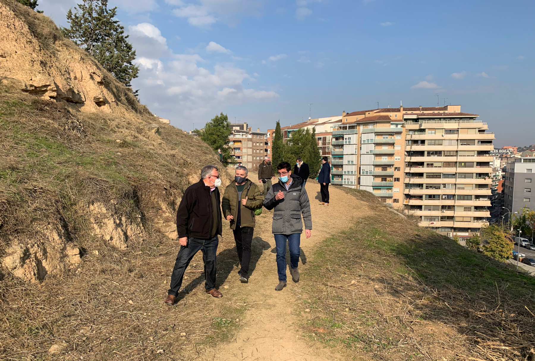 Els treballs de desbrossament han permès que el Turó presenti molt millor imatge