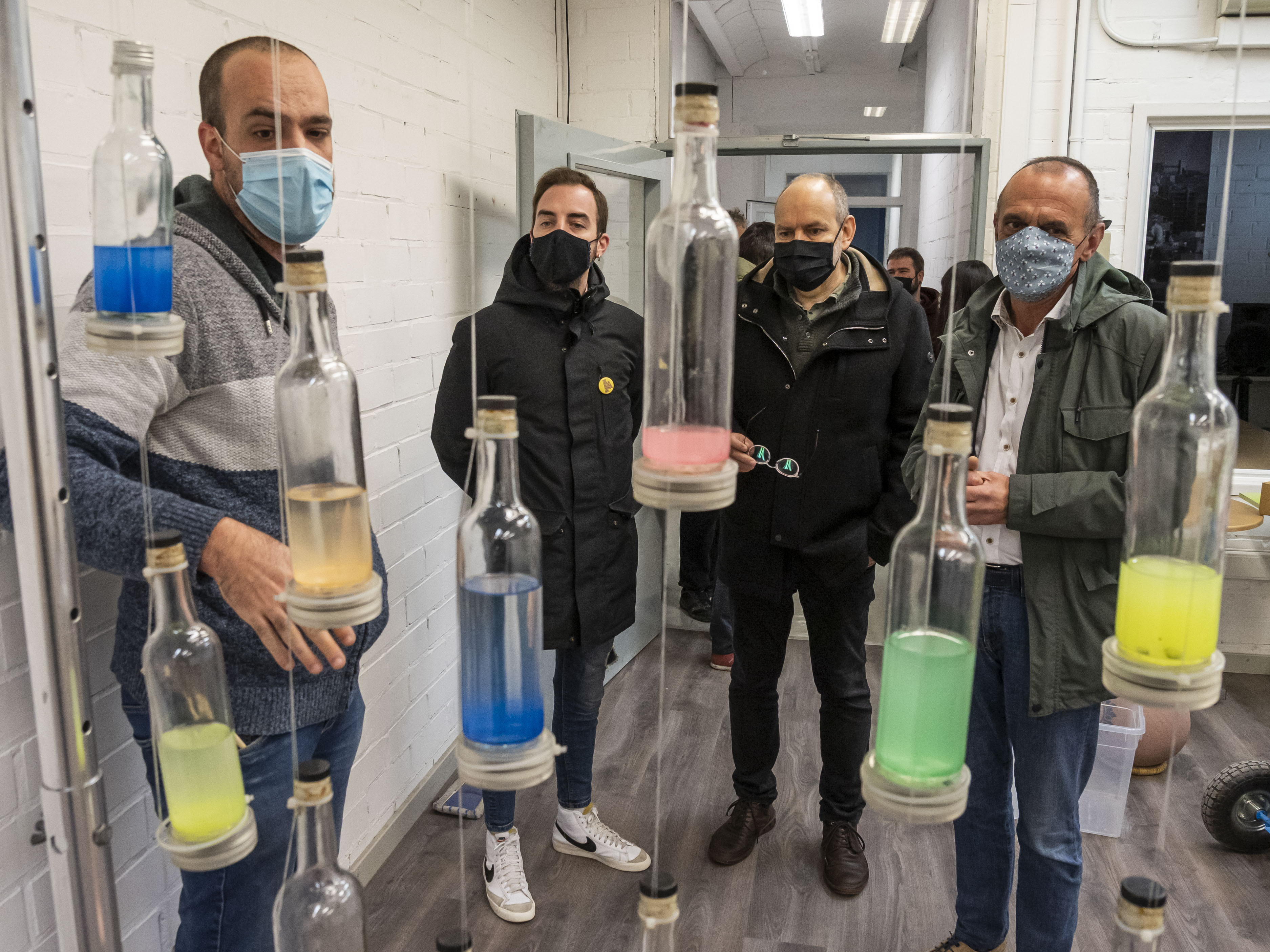 El projecte Aquafonia, de música amb ampolles d'aigua, és un dels que acull MARBI