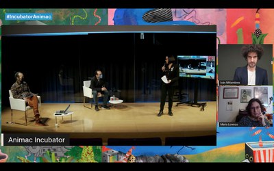 La segona sessió d’Incubator ha comptat amb un panel d’experts format per Daniel López Muñoz, padrí d’Animac Campus d’enguany, María Lorenzo i Iván M….