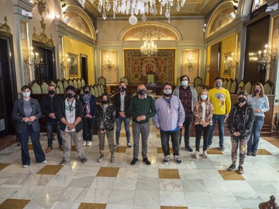 L’alcalde ha posat de relleu la participació de l’artista plàstic Belin, la pintora i muralista Elisa Capdevila, l’artista Lidia Cao, l’artista urbà ….