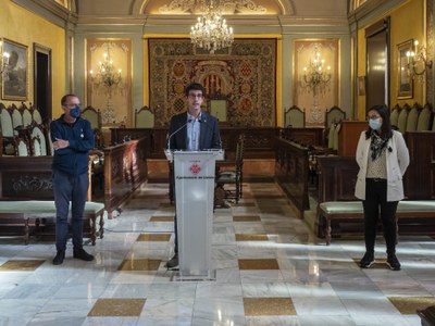 Toni Postius ha detallat els projectes inclosos amb la convocatòria.