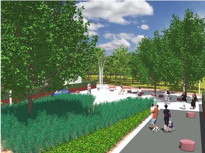 Una imatge virtual del projecte.