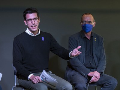 El tinent d'alcalde Toni Postius ha exposat els grans projectes de ciutat inclosos al pressupost.