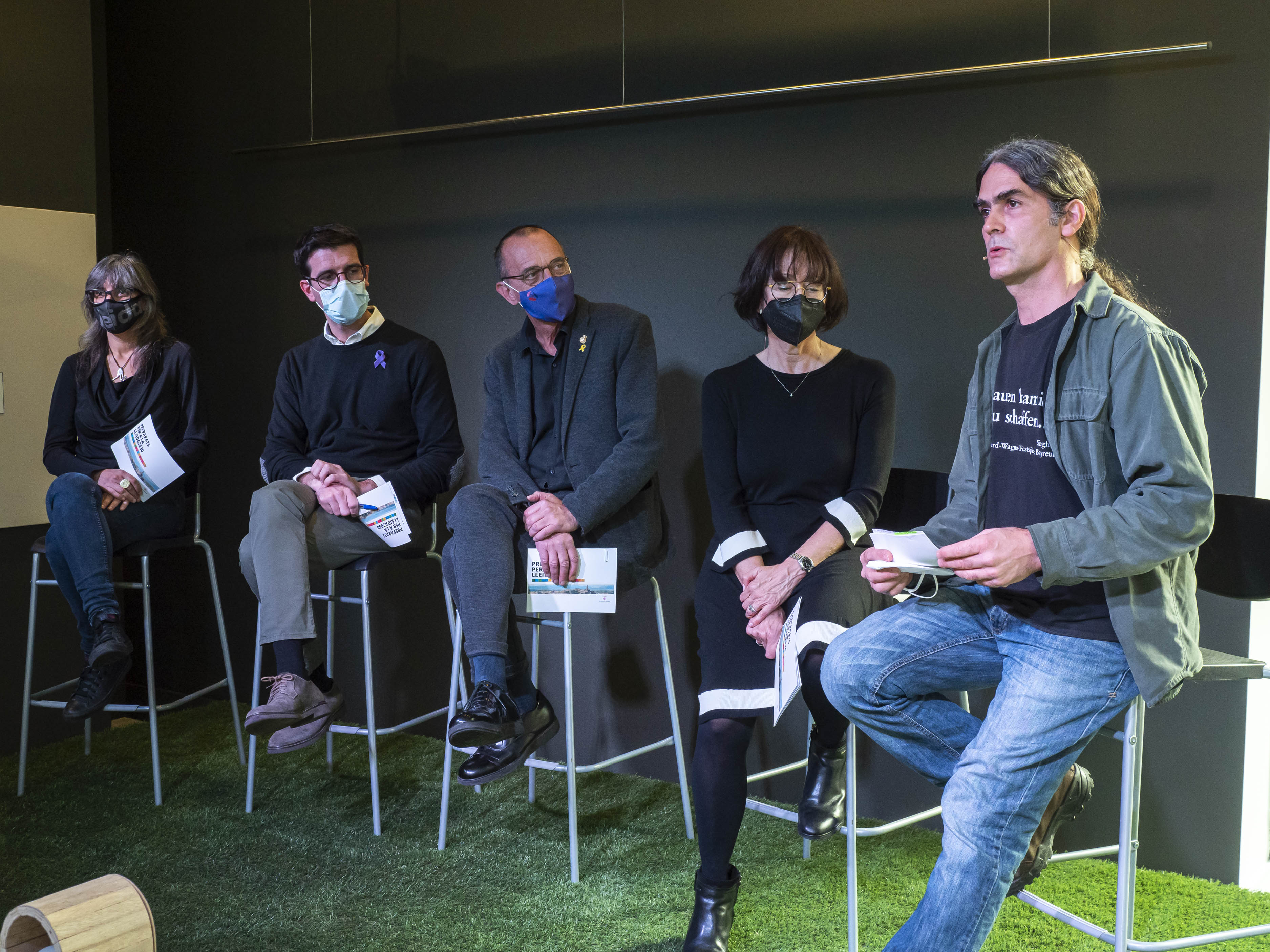 Un moment de la intervenció del Sergi Talamonte