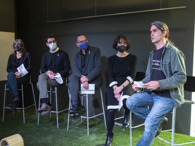 Un moment de la intervenció del Sergi Talamonte.