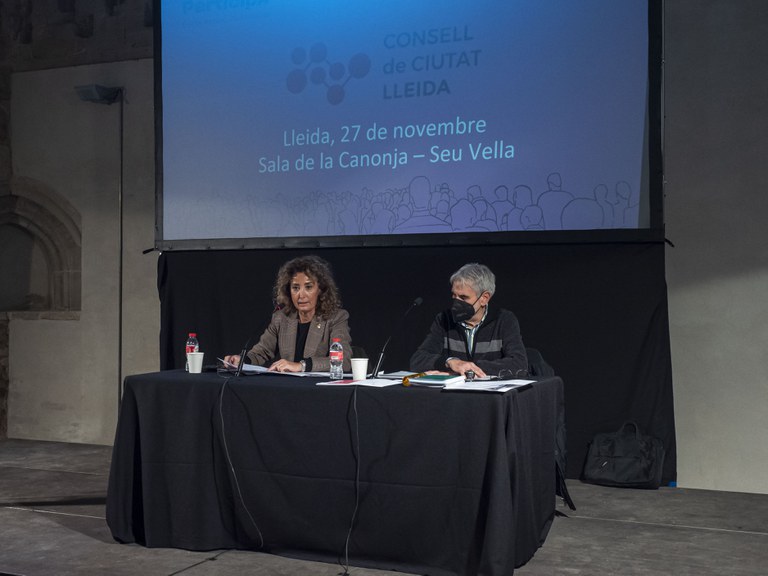 Marta Gispert ha explicat l'origen i funcionament del Consell com a regidora de Participació