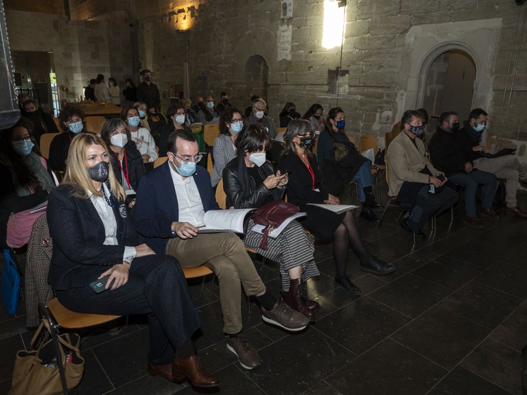 Un bon nombre de regidors de la Paeria han assistit a l'acte de constitució