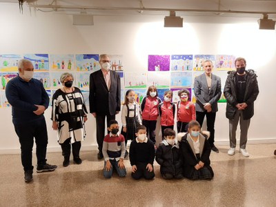 El regidor Ignasi Amor ha participat en l’acte de lliurament dels premis del XX Concurs de Dibuix dels Reis Mags, que s'ha fet a la seu de l’Associac….