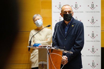 El paer en cap ha participat en la presentació de la jornada.