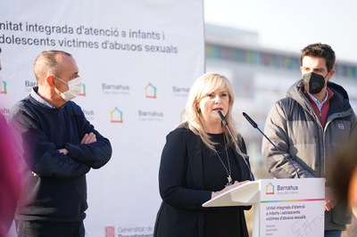 La consellera ha explicat el model de Barnahus.