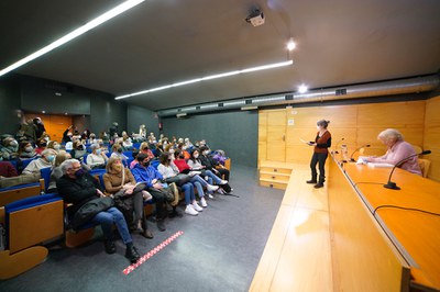 La conferència va anar a càrrec de Rosa Toran..