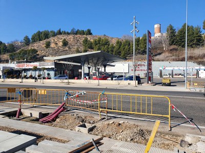 Aquest és el punt on es situarà el pas de vianants.