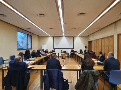 Una altra de les reunions de treball d'avui.