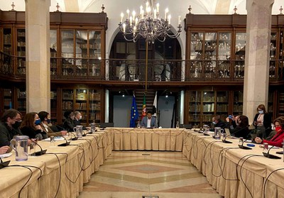 L'alcalde Pueyo i la regidora Sall han participat en les diverses reunions organitzades pel Diplocat a Portugal.