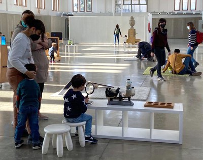 L'objectiu, despertar vocacions científiques entre els més menuts.