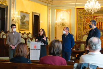 La intervenció de Mercè Conesa.