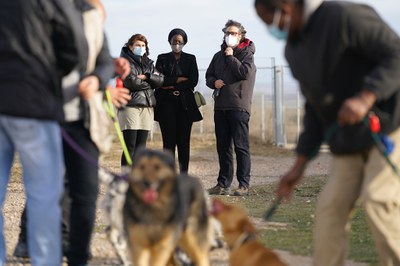 La visita ha tingut lloc aquesta tarda.
