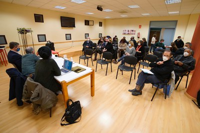 Reunió del consell de zona de la Bordeta..