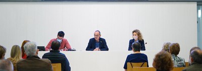 Reunió amb les Patronals i Associacions de Comerç sobre el model de comerç de la ciutat..